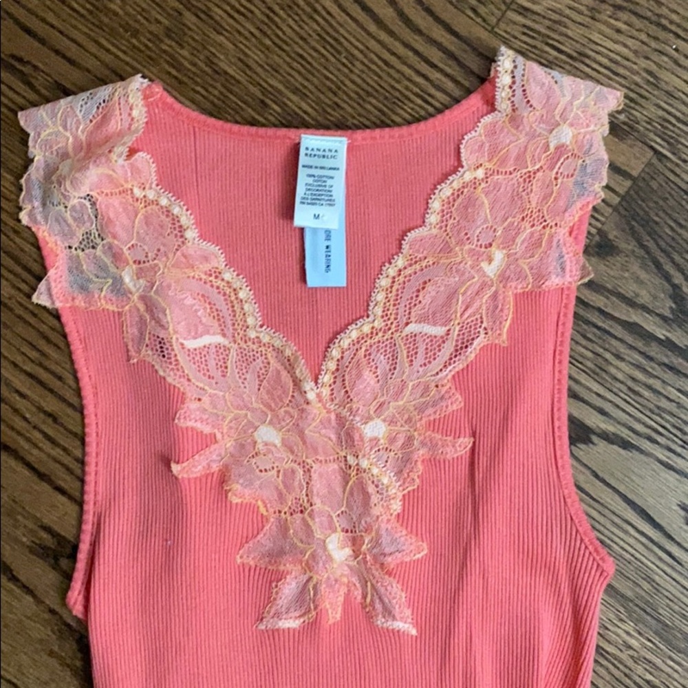 Lace tank top